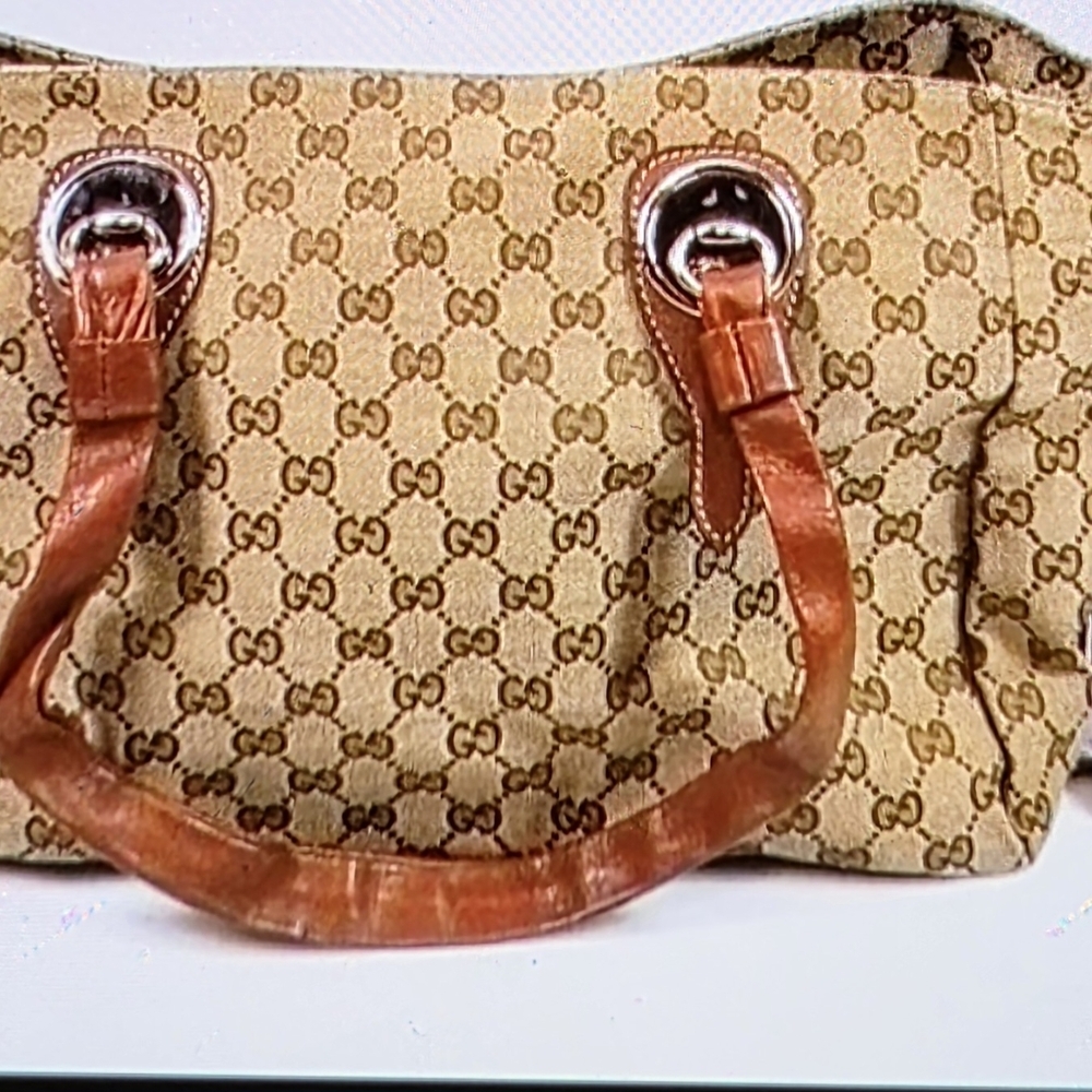 Gucci Brown Monogram Women's Bag